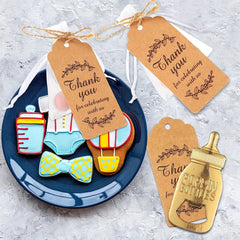 10pcs Retro Bottle Openers Baby Shower Favors For Guests