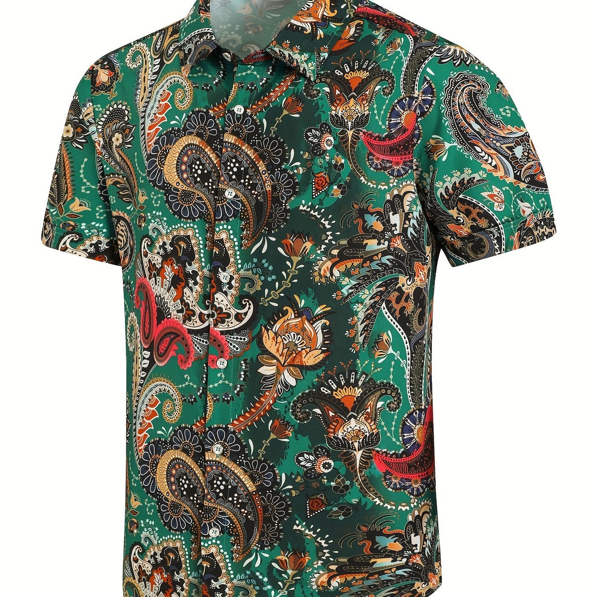 Men's Paisley Pattern Hawaiian Shirt