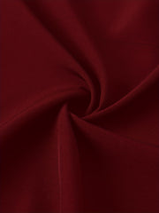  Ruffle Trim Wide Leg Trousers