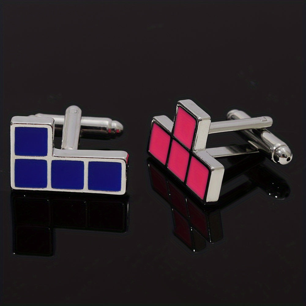 Square Cufflinks Cuff Nails Shirt Cufflinks Sleeves Studs Accessories