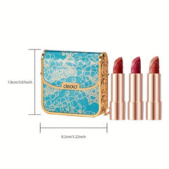 3 Lipstick Bags Easy To Apply Long Lasting Lip Shape