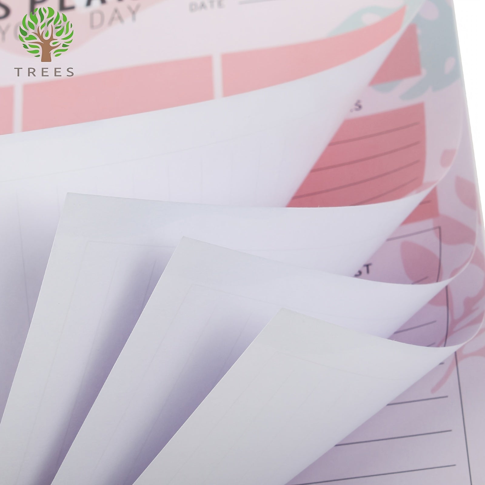 Trees 1pc Schedule Notebook 8.6x6.5 Inches 52 Sheets