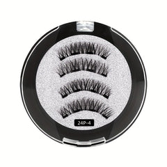 Magnetic False Eyelashes With Applicator Kit Eye Elongated Eyelashes No Glue