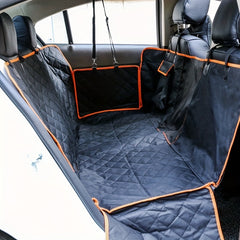 Waterproof Dog Car Seat Cover with Mesh Breathable Design