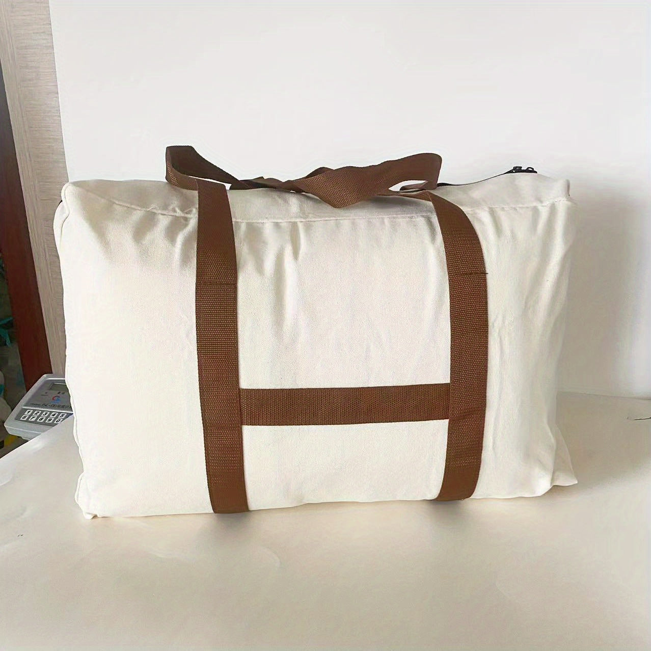 Canvas Quilt Storage Bag Dust-proof Sorting Storage Bag