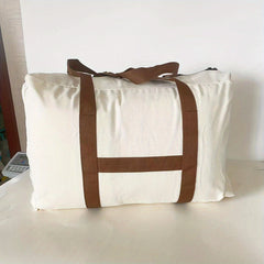 Canvas Quilt Storage Bag Dust-proof Sorting Storage Bag