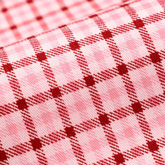 7pcs Lot Red Series Printed Fabric Patchwork Cloth Doll Needlework Cloth