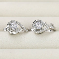 925 Silver Zircon Earrings For Women Wedding Jewelry