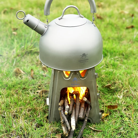 Titanium Wood Burning Stove for Camping