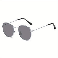 Round Frame UV Protection Sunglasses For Men