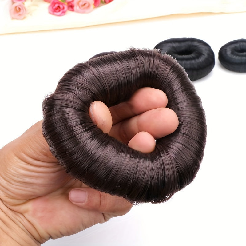 Fluffy Donut Bun Hair Tie Styling Tool