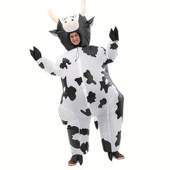 Inflatable Cow Costume Set - Perfect for Parties, Halloween, Stage Performances
