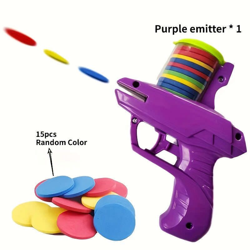 Bubble Disc Launcher - Fun Toy for Indoor and Outdoor Use