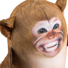 Prankster Monkey Plush Light Brown Hanging Toy