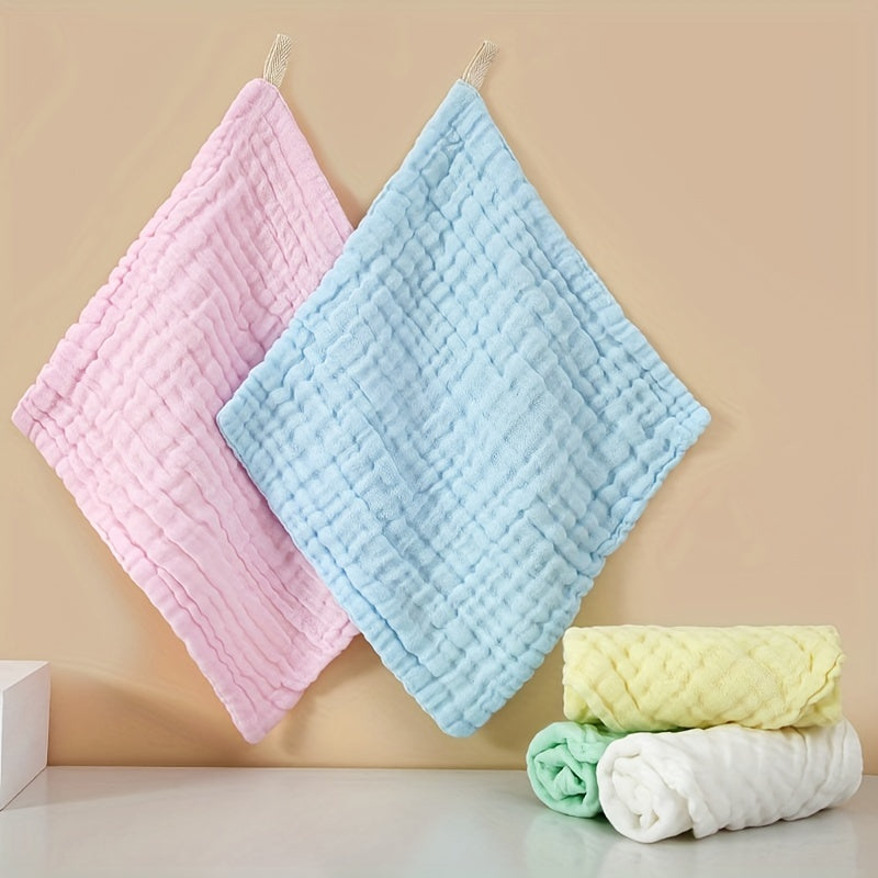 Baby Children's 6-Layer Cotton Washed Puff Face Towel