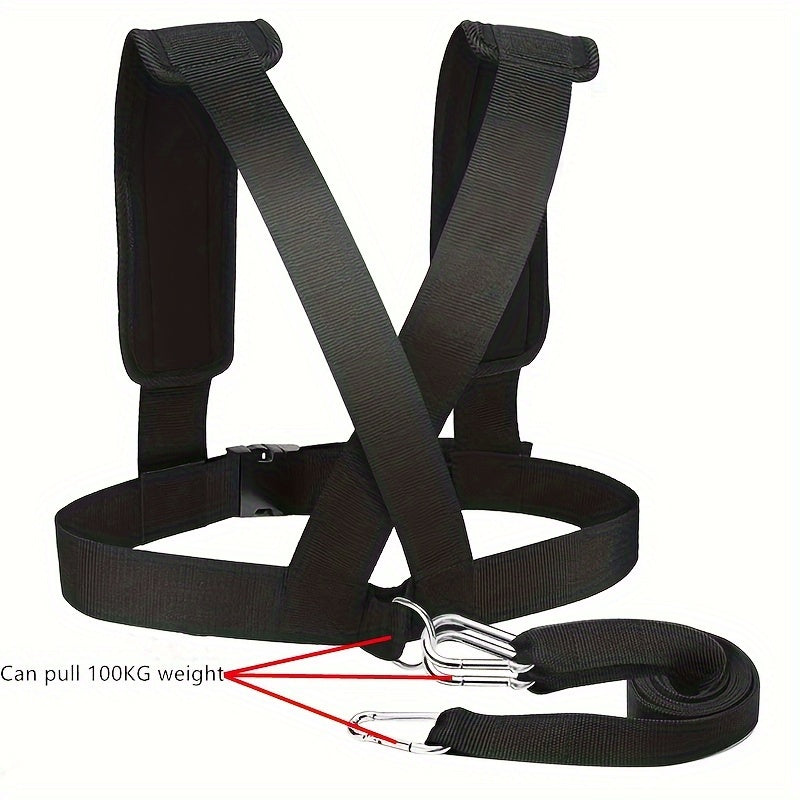 Resistance Training Belt Pulling Back Strap Fitness Workout Strap