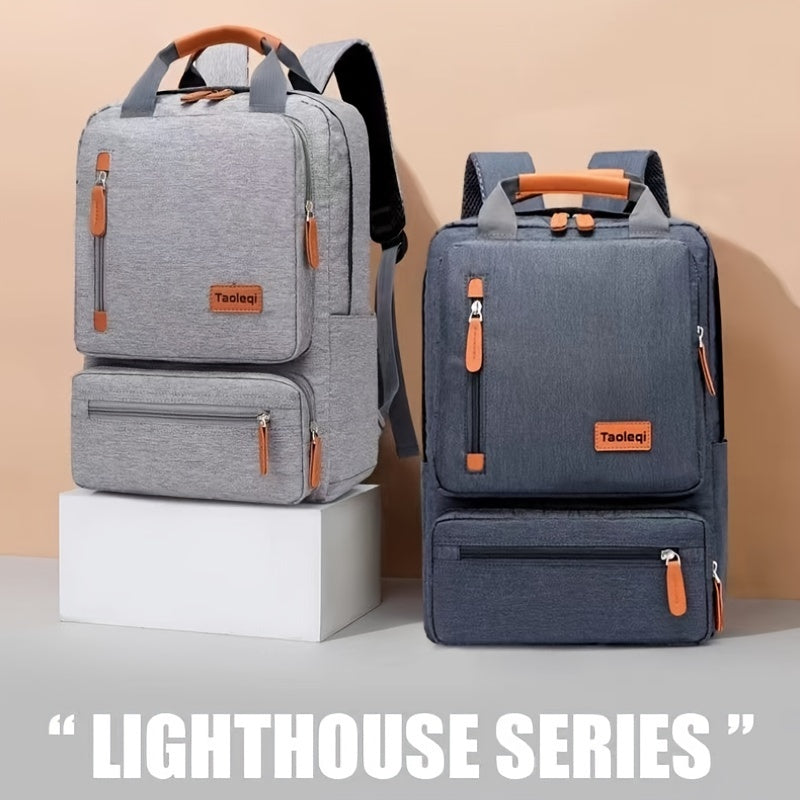 Vintage Business Laptop Backpack for Men & Women