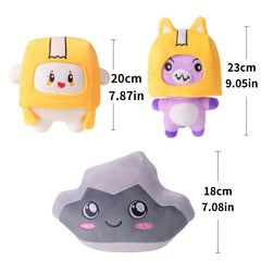 Rocky Fox Box Plush Toy Small Brother Gift For Children