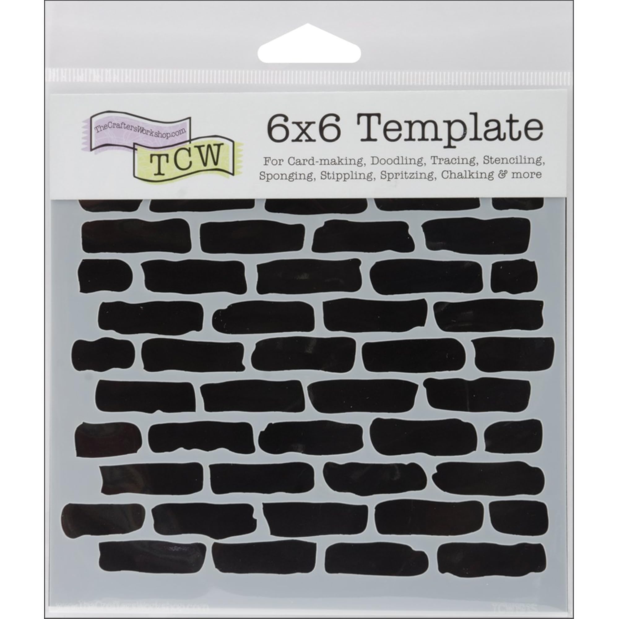 Crafter's Template, 6 by 6-Inch, Bricks – CRAZE