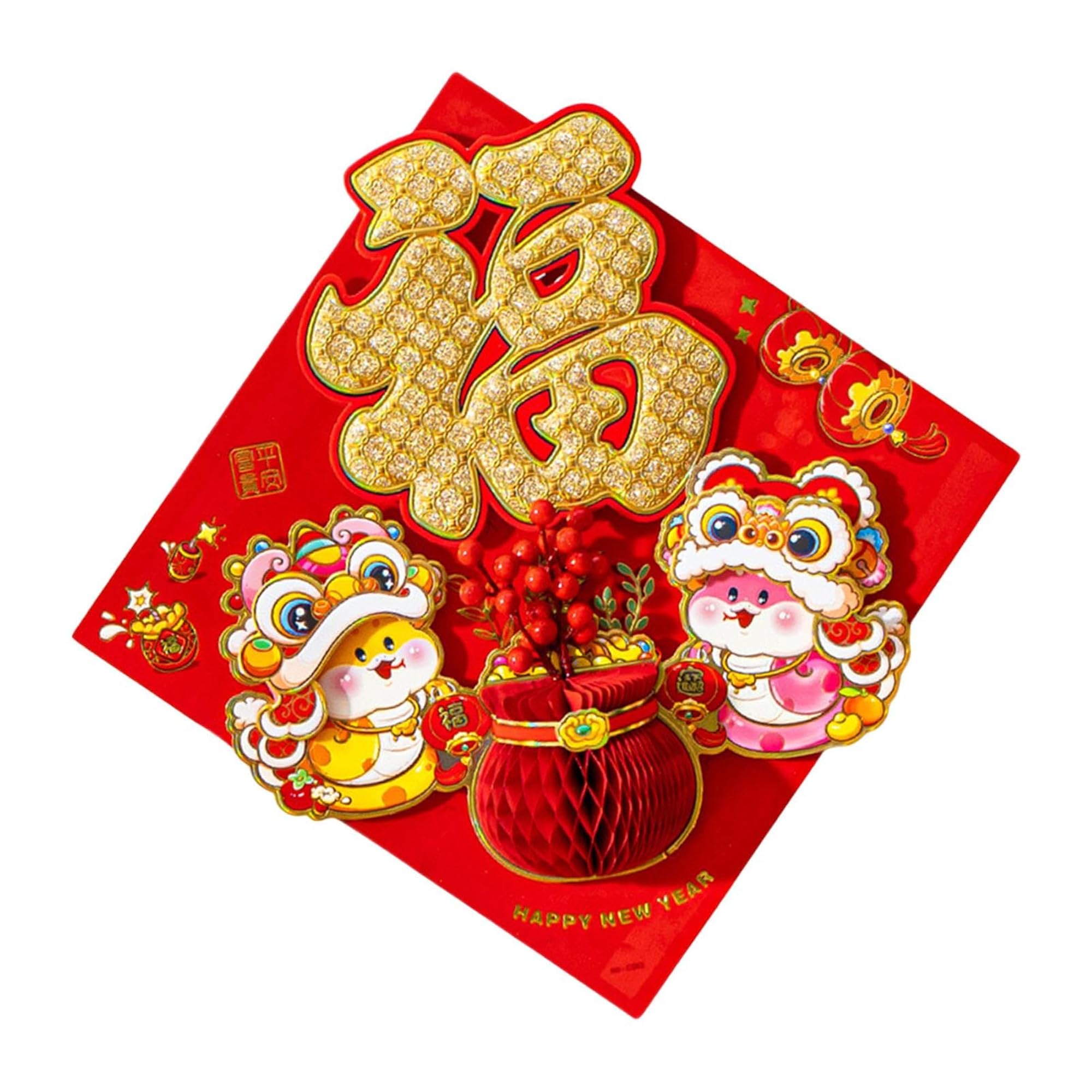 Chinese New Year Door Sticker for 2025 Snake Year – CRAZE