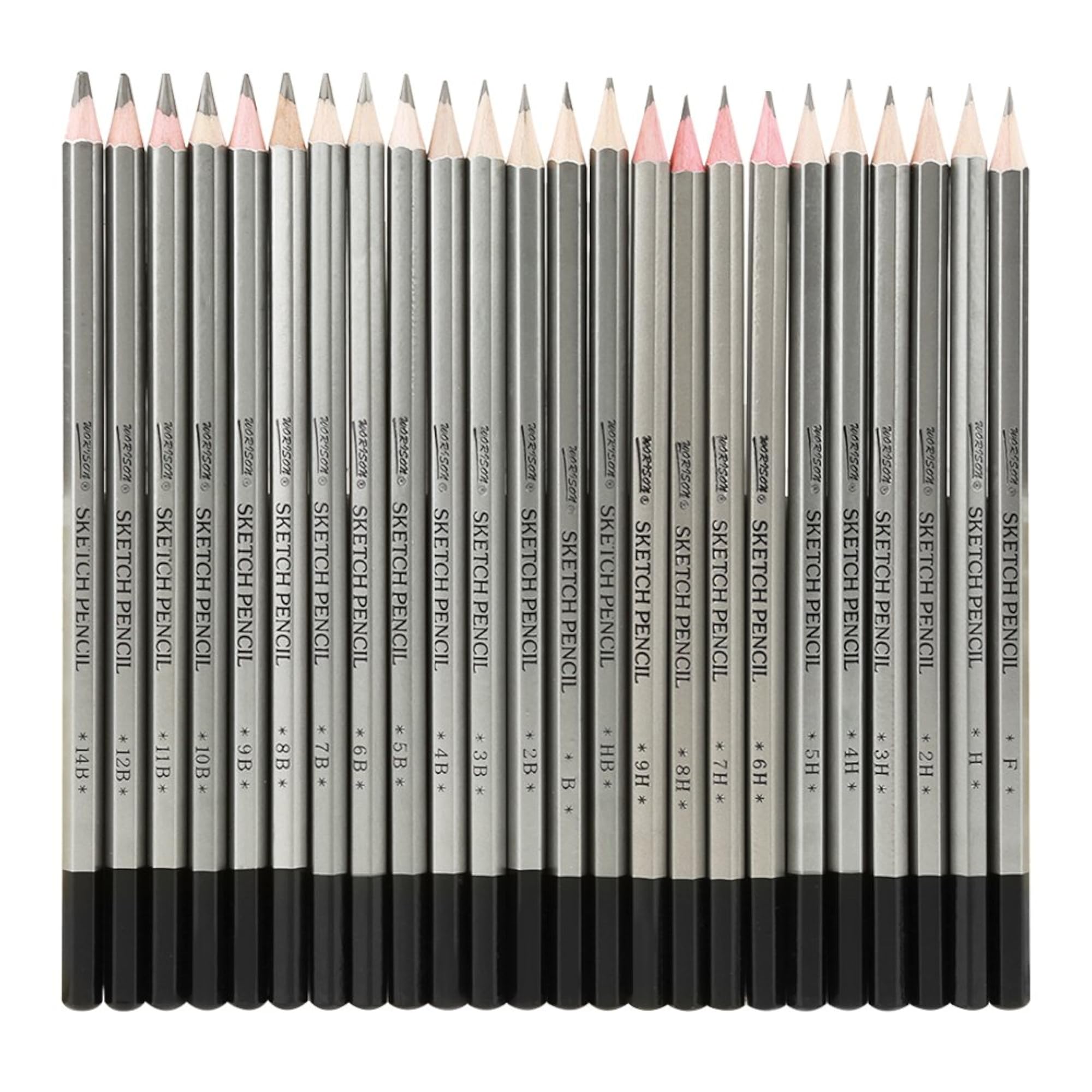 Sketch Art Graphite Drawing Pencils Set, 24 Pcs – CRAZE