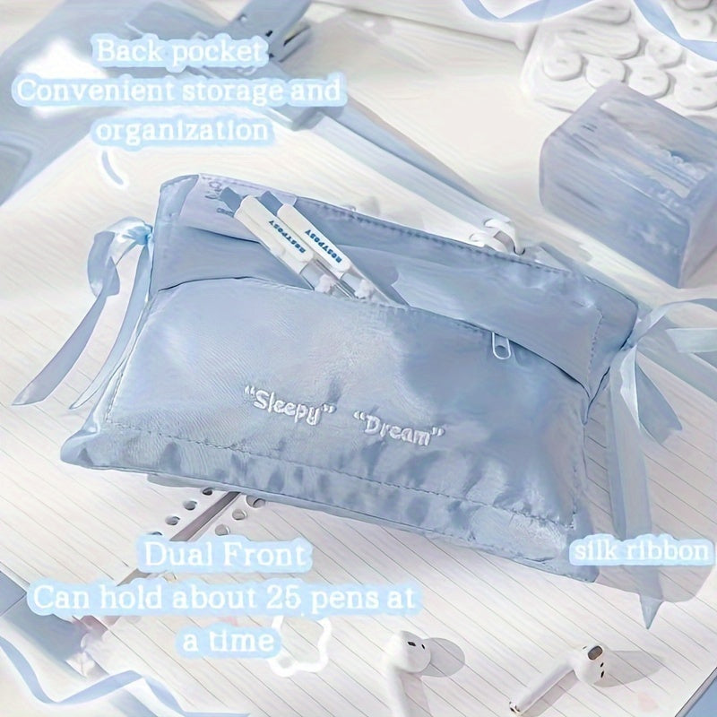 Large Capacity Pillow Pencil Case Stationery Storage