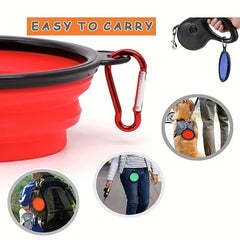 Portable Dog Bowl for Outdoor Travel - Small Pet Feeding Dish