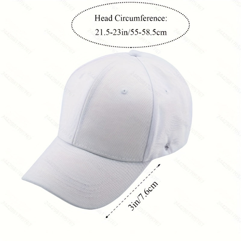 Men's Sunscreen Baseball Peaked Cap