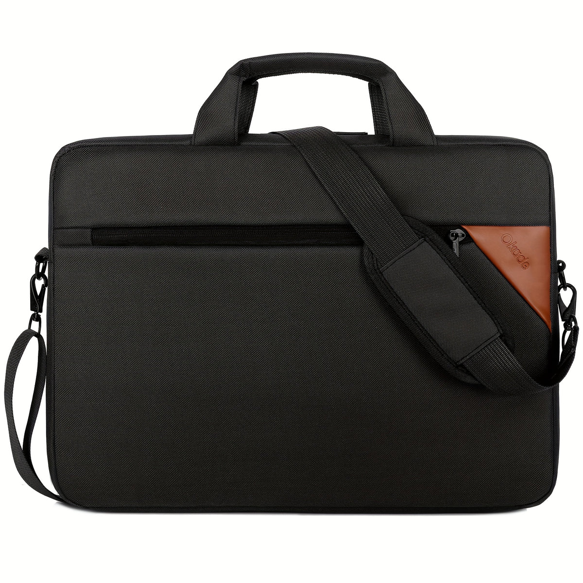 Large Capacity Laptop Bag with Shockproof Padding and Adjustable Strap