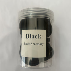 50pcs Elastic Hair Ties Hair Band Assorted Styles