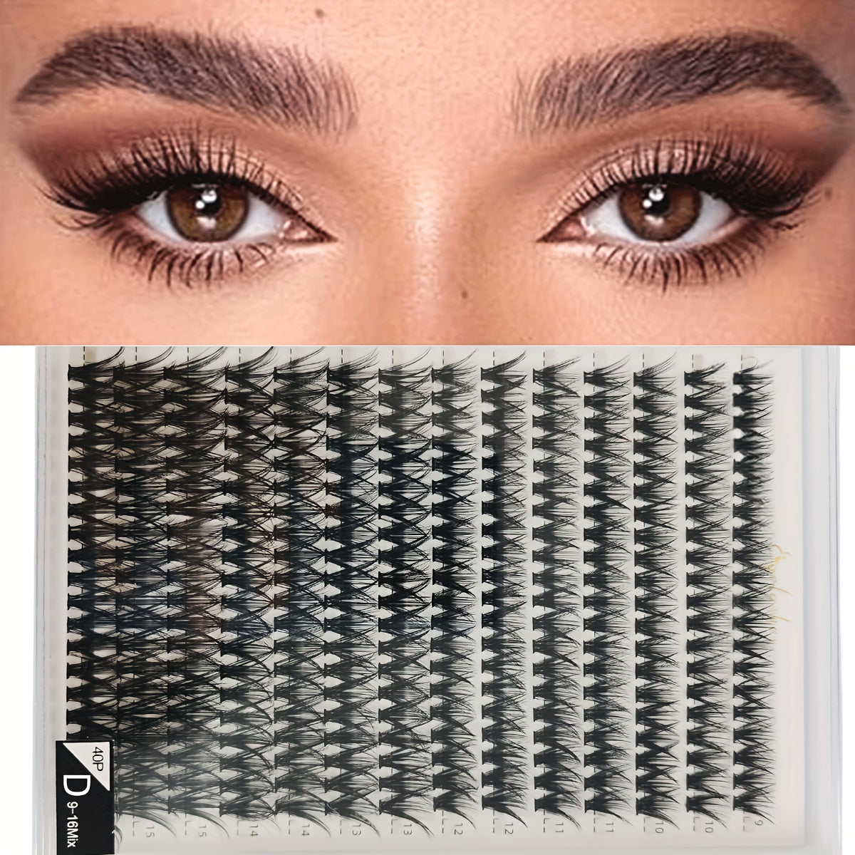 False Eyelashes 280 Pcs Waterproof Extensions Wedding