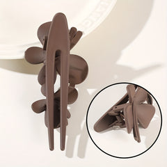Frosted Butterfly Hair Clip Vintage Barrette Women Hair Accessories
