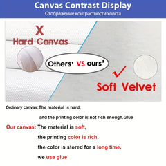 Velvet Cloth AB Artificial Square Diamond Painting