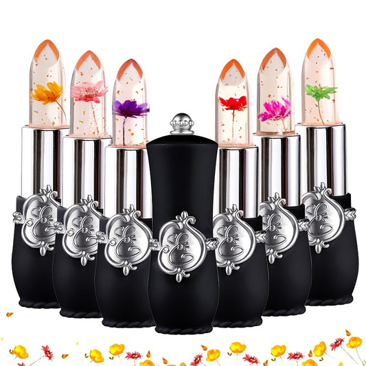 Long Lasting Lipstick Set with Moisturizing Lip Balm