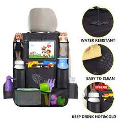 Car Seat Back Organizer Pockets Hanging Bag Versatile Snack Organizer