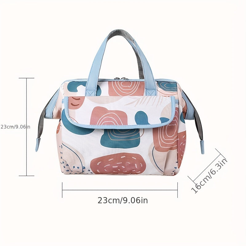Portable Mommy Bag for Baby Carriage Hanging Out Large Storage Bag