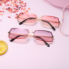 Square Small Frame Sunglasses Sunshade Driving Glasses