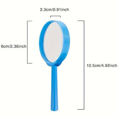 60mm Dia Plastic Handheld Magnifier Toy for Kids
