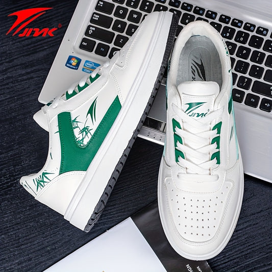 JNAK Bamboo Pattern Low Skate Shoes Lightweight Platform Sneakers