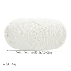 1pc Soft Cotton Yarn for DIY Crochet Knitting