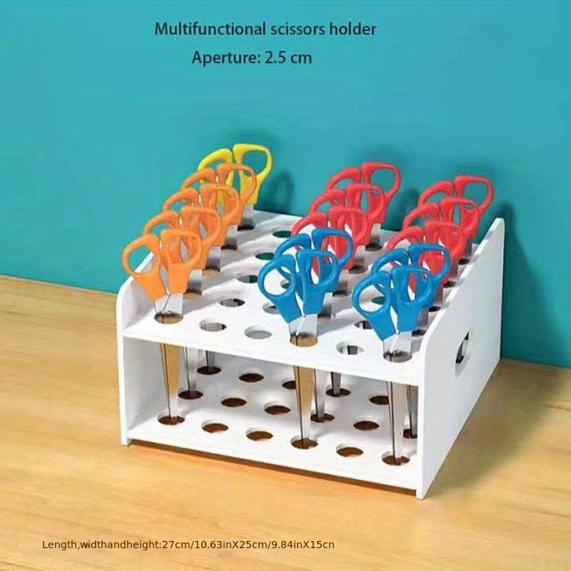 Desktop Scissors Box Art Organizer Tool Storage Box