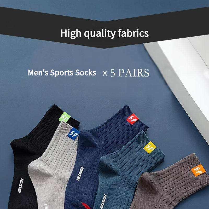 10 Pairs Deodorant Quarter Socks for Men Women