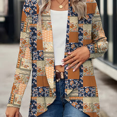  Boho Cardigan Women's Plus Open Fr