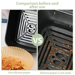 50pcs Air Fryer Special Liners Reusable Baking Paper Thick Mat Household Tools