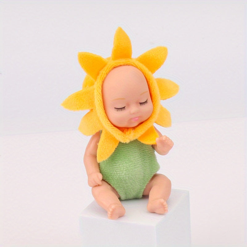Mini Forest Reborn Doll Toy with Clothes and Accessories