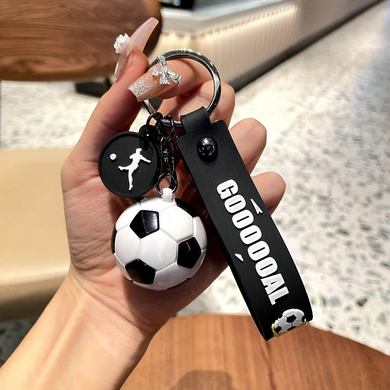 Football Fans Game Key Chain Pendant for Men and Women
