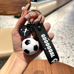 Football Fans Game Key Chain Pendant for Men and Women