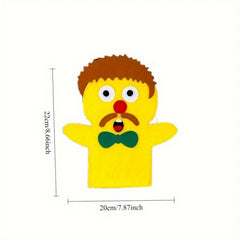 Felt Hand Puppet Art and Craft Kit - Create Your Own Character Puppets