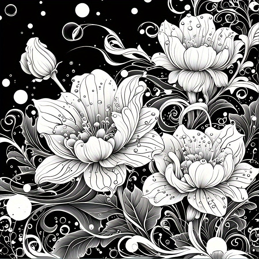 20 Page Thickened Paper Coloring Book for Festive Parties