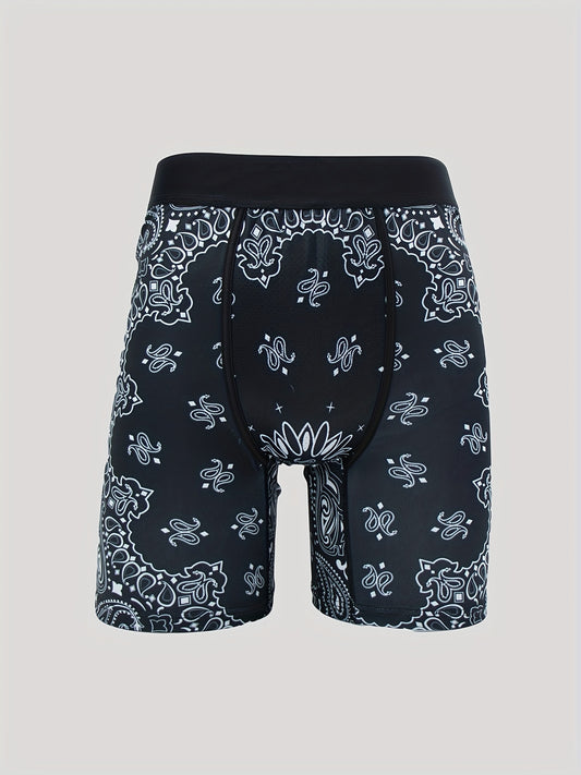 Men's Floral Boxer Shorts High Stretch Underwear